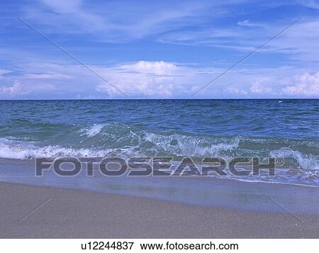 Stock Photo - Sea, Florida, USA. Fotosearch