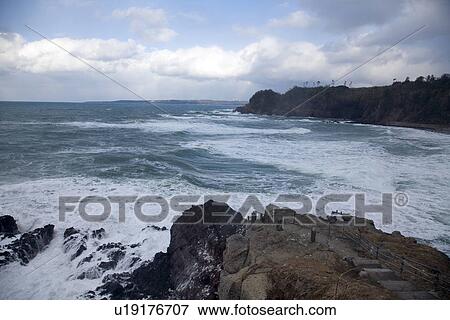 Stock Photo - Sea of Japan. Fotosearch