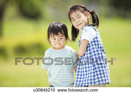 Sister and Brother View Large Photo Image Stock Image - Sister and Brother. Fotosearch