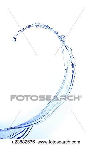 Stock Photograph - Splashing water. Fotosearch