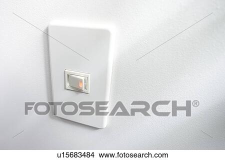 Picture - Switch Turned On. Fotosearch
