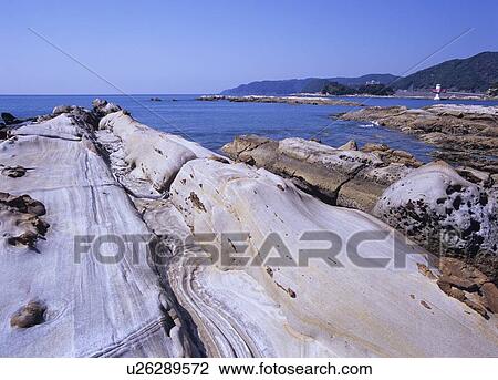 Stock Image - Tatsukushi shore. Fotosearch