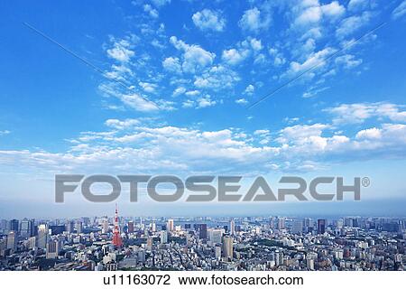 Stock Image - Tokyo cityscape. Fotosearch