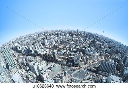Stock Image - Tokyo cityscape. Fotosearch
