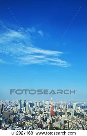 Tokyo cityscape View Large Photo Image Stock Photo - Tokyo cityscape. Fotosearch