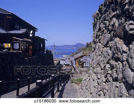 Townscape of Ainan Town, Ehime Prefecture, Japan View Large Photo Image Stock Image - Townscape of Ainan Town, Ehime Prefecture, Japan. Fotosearch