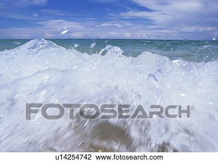 Wave, Florida, USA View Large Photo Image Stock Image - Wave, Florida, USA. Fotosearch