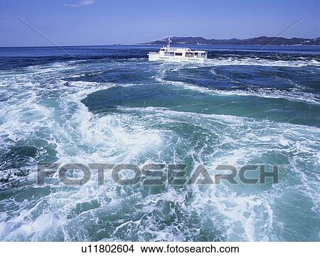 Whirlpool, Naruto City, Tokushima Prefecture, Japan View Large Photo Image Picture - Whirlpool, Naruto City, Tokushima Prefecture, Japan. Fotosearch