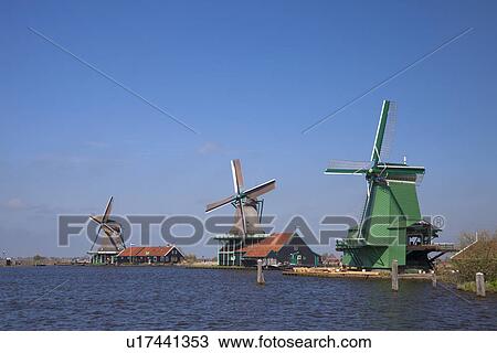 Stock Image - Windmills. Fotosearch
