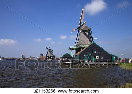Stock Photograph - Windmills. Fotosearch