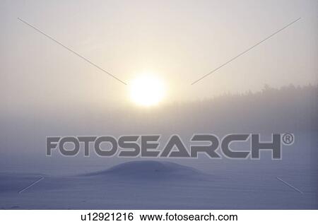 Stock Photograph - Winter Morning. Fotosearch