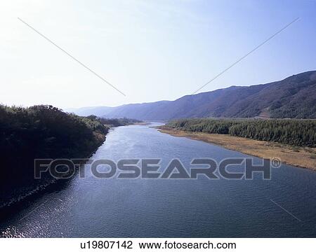 Yoshino river, Yoshinogawa City, Tokushima Prefecture, Japan View Large Photo Image Stock Image - Yoshino river, Yoshinogawa City, Tokushima Prefecture, Japan. Fotosearch