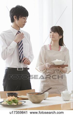Young Couple By Breakfast Table View Large Photo Image Stock Image - Young Couple By Breakfast Table. Fotosearch