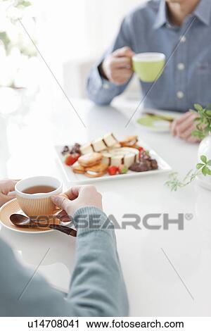 Young Couple Having Tea View Large Photo Image Stock Image - Young Couple Having Tea. Fotosearch