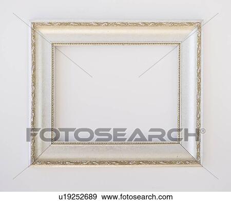 Stock Photo - Close up of empty picture frame, studio shot. Fotosearch