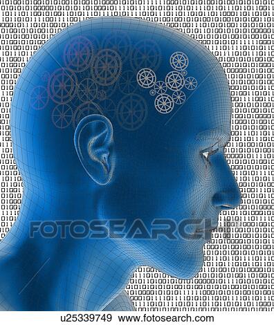 Conceptual image of human brain View Large Photo Image Stock Photo - Conceptual image of human brain. Fotosearch