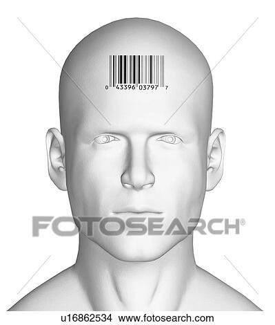 Picture - Conceptual image representing personal identity. Fotosearch