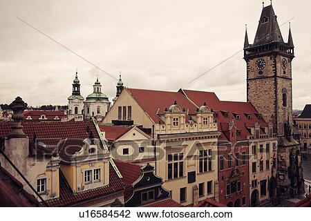 Czech Republic, Prague, Old town architecture View Large Photo Image Stock Image - Czech Republic, Prague, Old town architecture. Fotosearch