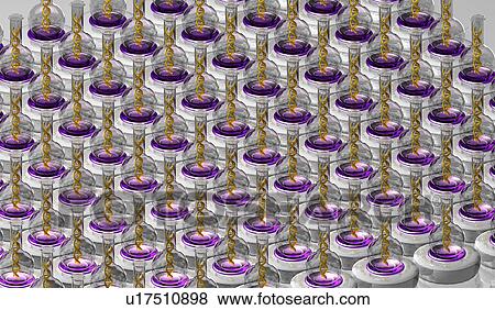 Stock Photo - Digitally generated image of helix structure. Fotosearch