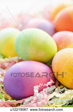Easter eggs View Large Photo Image Stock Photo - Easter eggs. Fotosearch