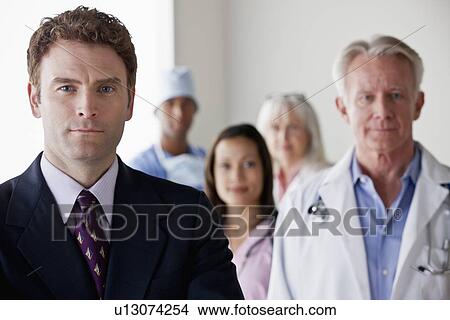 Five doctors View Large Photo Image Picture - Five doctors. Fotosearch