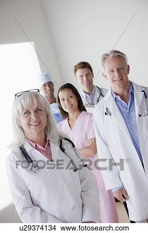 Picture - Five doctors. Fotosearch