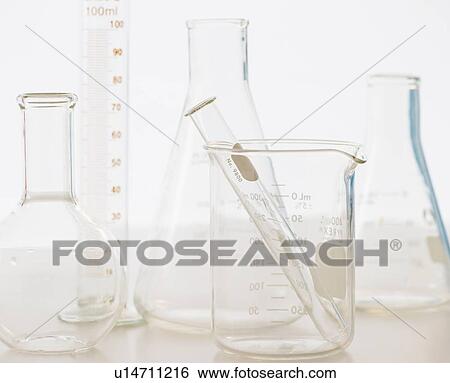 Laboratory glassware View Large Photo Image Stock Photograph - Laboratory glassware. Fotosearch