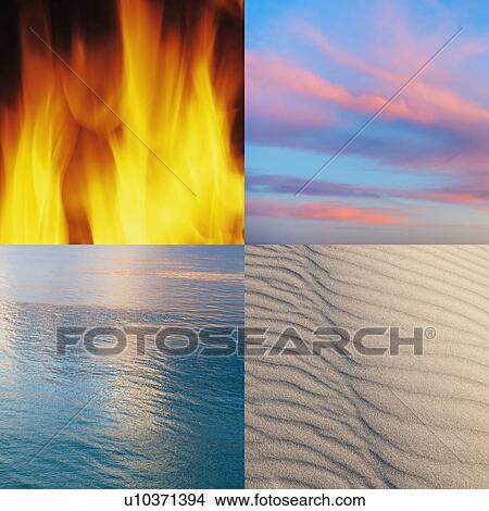 Picture - Montage of classical elements. Fotosearch