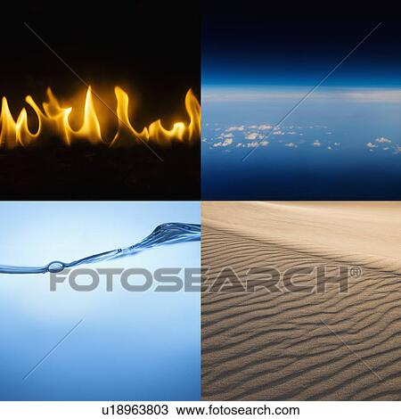 Stock Image - Montage of classical elements. Fotosearch