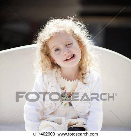 Outdoor portrait of happy young girl (4-5) View Large Photo Image Stock Image - Outdoor portrait of happy young girl (4-5) . Fotosearch