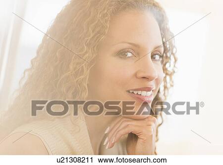 Portrait of mature woman View Large Photo Image Stock Image - Portrait of mature woman. Fotosearch