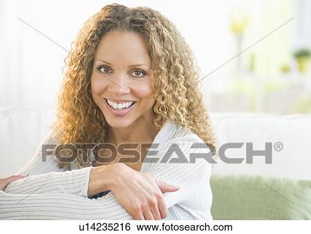 Portrait of mature woman View Large Photo Image Stock Photograph - Portrait of mature woman. Fotosearch