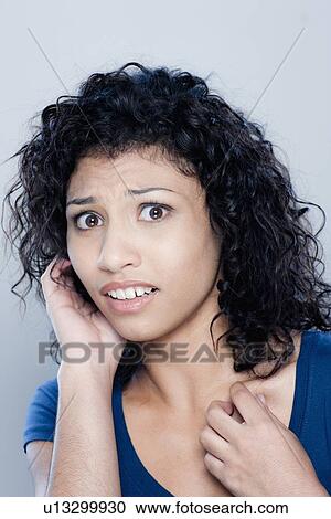 Portrait of teenage girl (16-17), studio shot View Large Photo Image Stock Image - Portrait of teenage girl (16-17), studio shot. Fotosearch