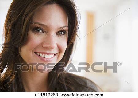 Portrait of woman View Large Photo Image Stock Image - Portrait of woman. Fotosearch