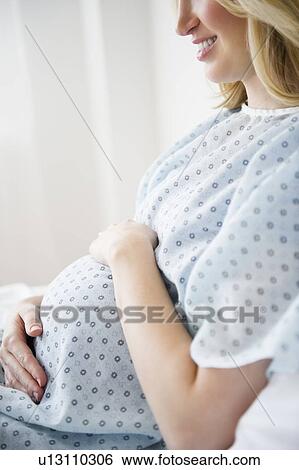 Pregnant woman View Large Photo Image Stock Photograph - Pregnant woman . Fotosearch