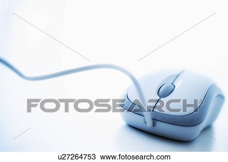 Stock Image - Studio shot of computer mouse. Fotosearch