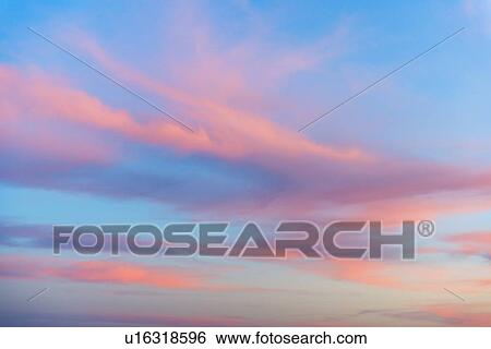 Sunset sky View Large Photo Image Stock Photograph - Sunset sky. Fotosearch