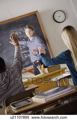 Stock Photography - Teenagers(14-15) at school. Fotosearch