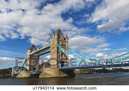 Picture - UK, England, London, Tower Bridge. Fotosearch