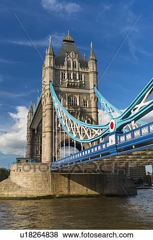 Stock Photo - UK, England, London, Tower Bridge. Fotosearch
