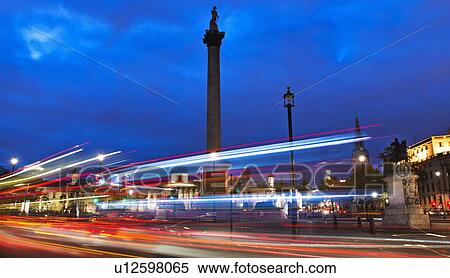 UK, England, London, Traffic at Trafalgar SQ View Large Photo Image Stock Photography - UK, England, London, Traffic at Trafalgar SQ. Fotosearch