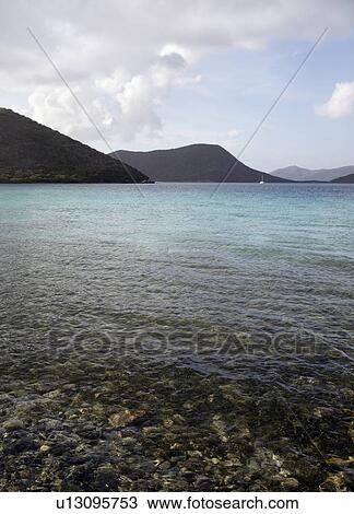 United States Virgin Islands, St. John, Sea view View Large Photo Image Stock Image - United States Virgin Islands, St. John, Sea view. Fotosearch