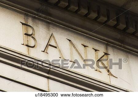 USA, New York City, Detail of bank building View Large Photo Image Stock Image - USA, New York City, Detail of bank building. Fotosearch