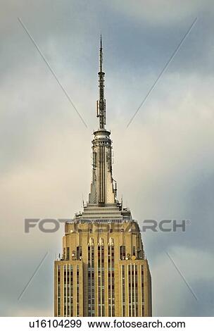 Stock Photo - USA, New York City, Empire State Building. Fotosearch