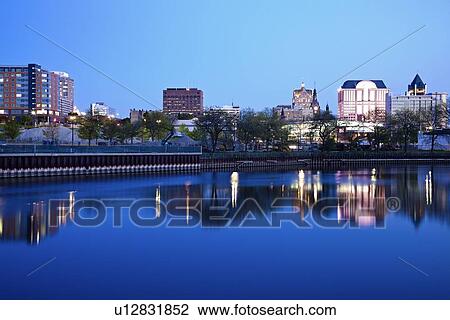 USA, Wisconsin, Milwaukee, City view at night View Large Photo Image Stock Image - USA, Wisconsin, Milwaukee, City view at night. Fotosearch