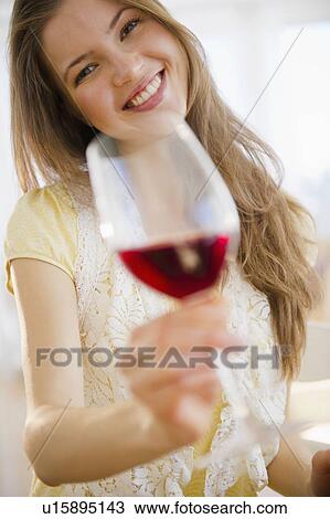 Woman enjoying wine View Large Photo Image Stock Image - Woman enjoying wine. Fotosearch
