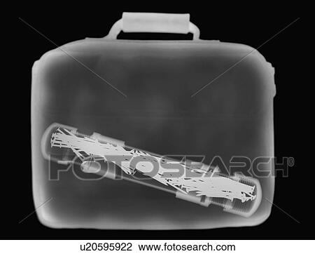 X-ray image showing handbag containing test tube with germs View Large Photo Image Stock Image - X-ray image showing handbag containing test tube with germs. Fotosearch