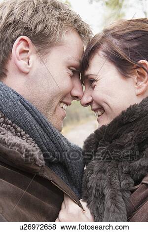 Stock Photo - Young couple in close embrace. Fotosearch