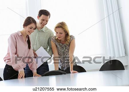 Business people on conference call View Large Photo Image Stock Photography - Business people on conference call. Fotosearch