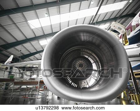 Close up of airplane engine View Large Photo Image Stock Photo - Close up of airplane engine. Fotosearch